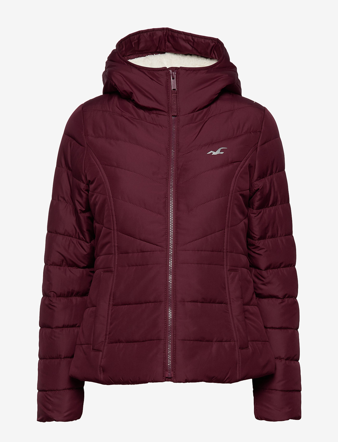 hollister maroon jacket