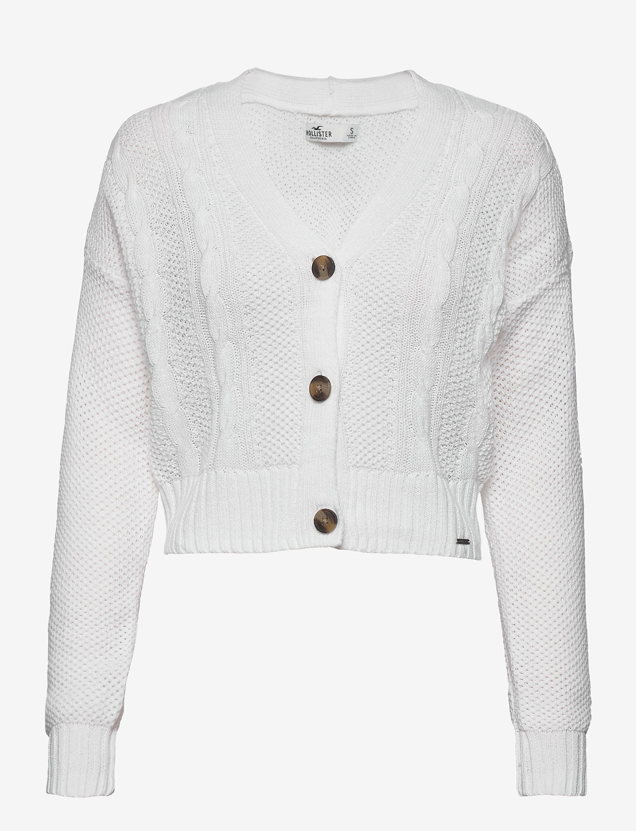 hollister cropped cardigan