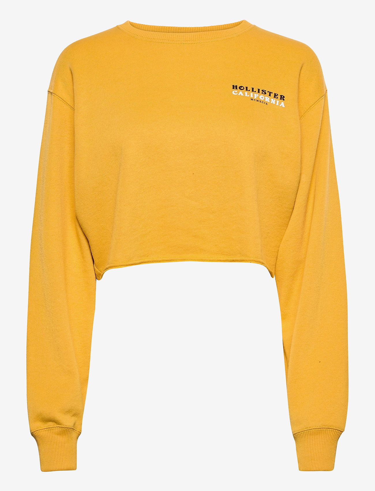 hollister yellow sweatshirt