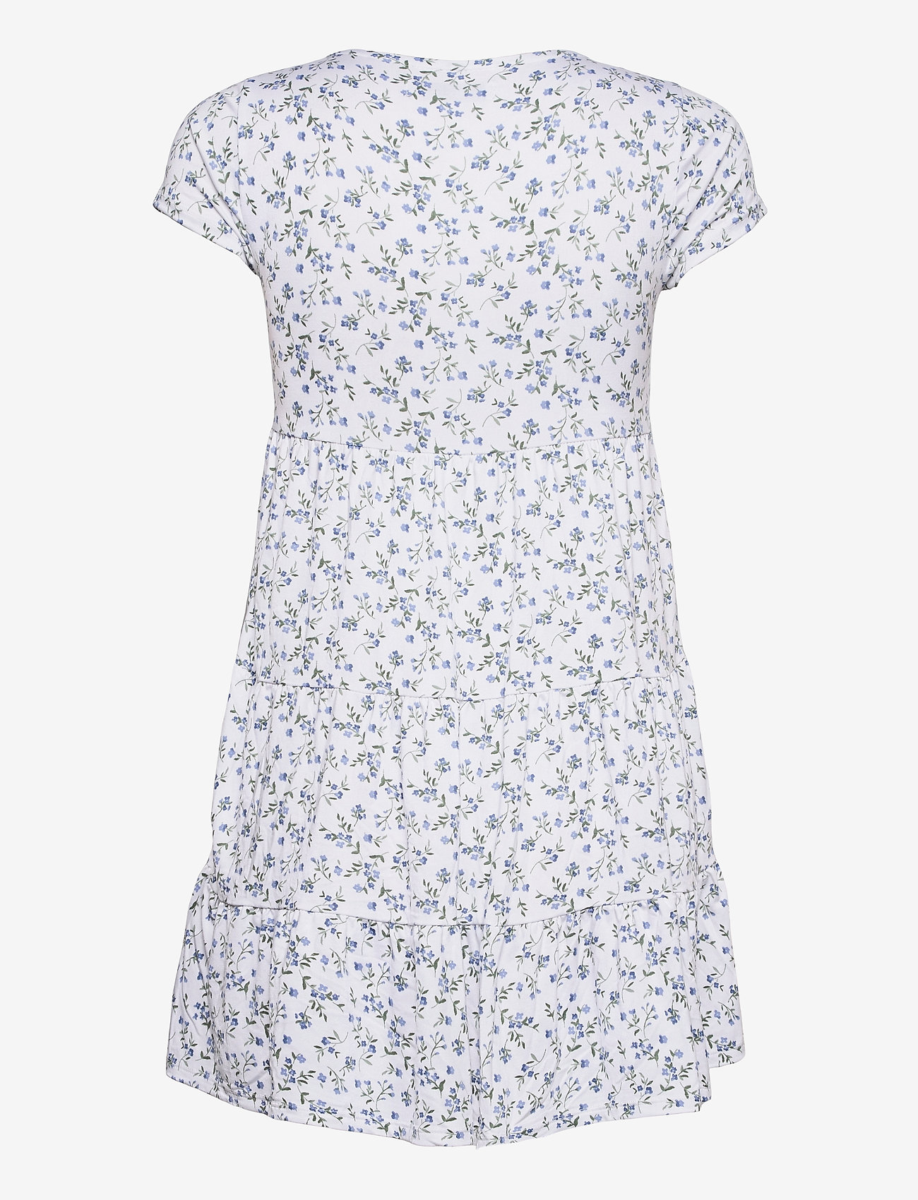 hollister white floral dress