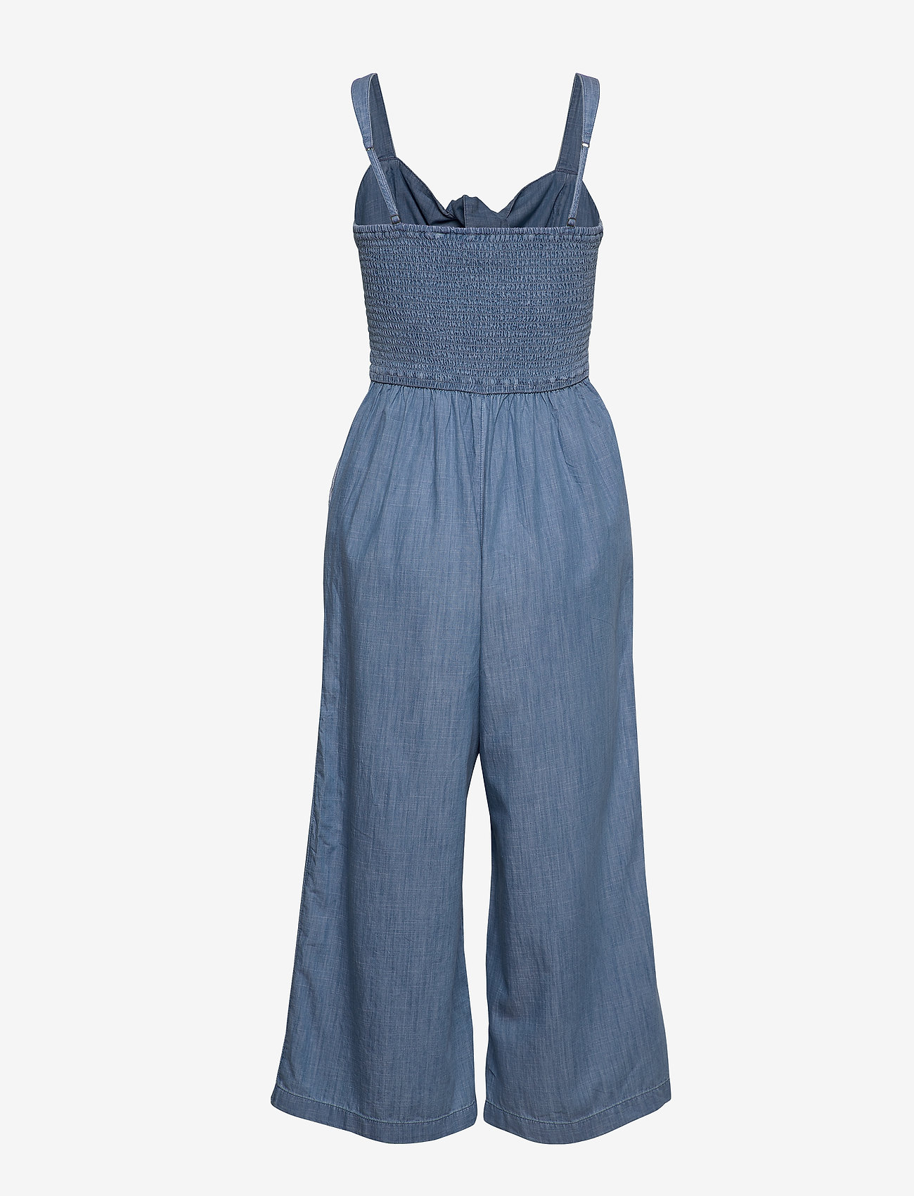 hollister denim jumpsuit