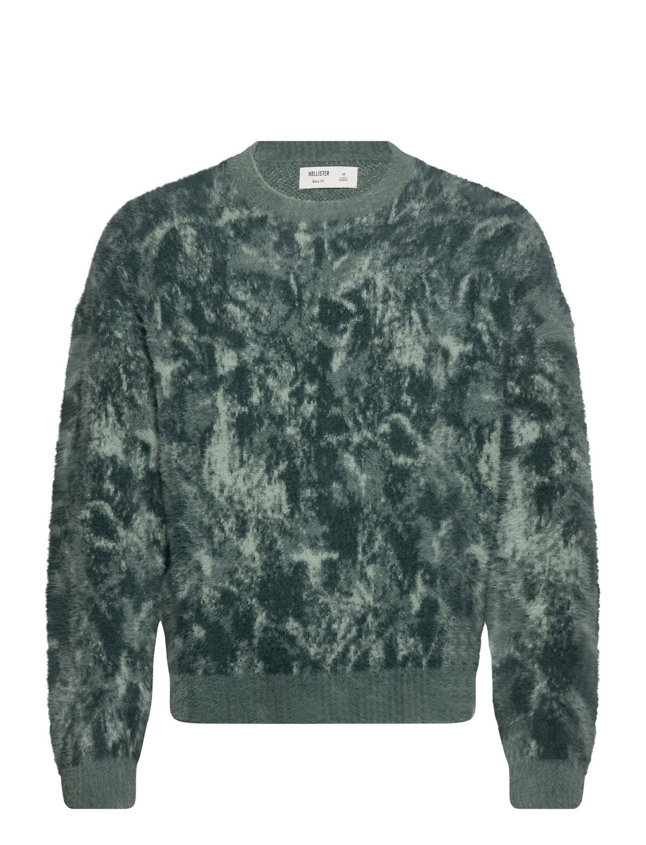 HOLLISTER Fuzzy Crew Grün - XXL - Herren