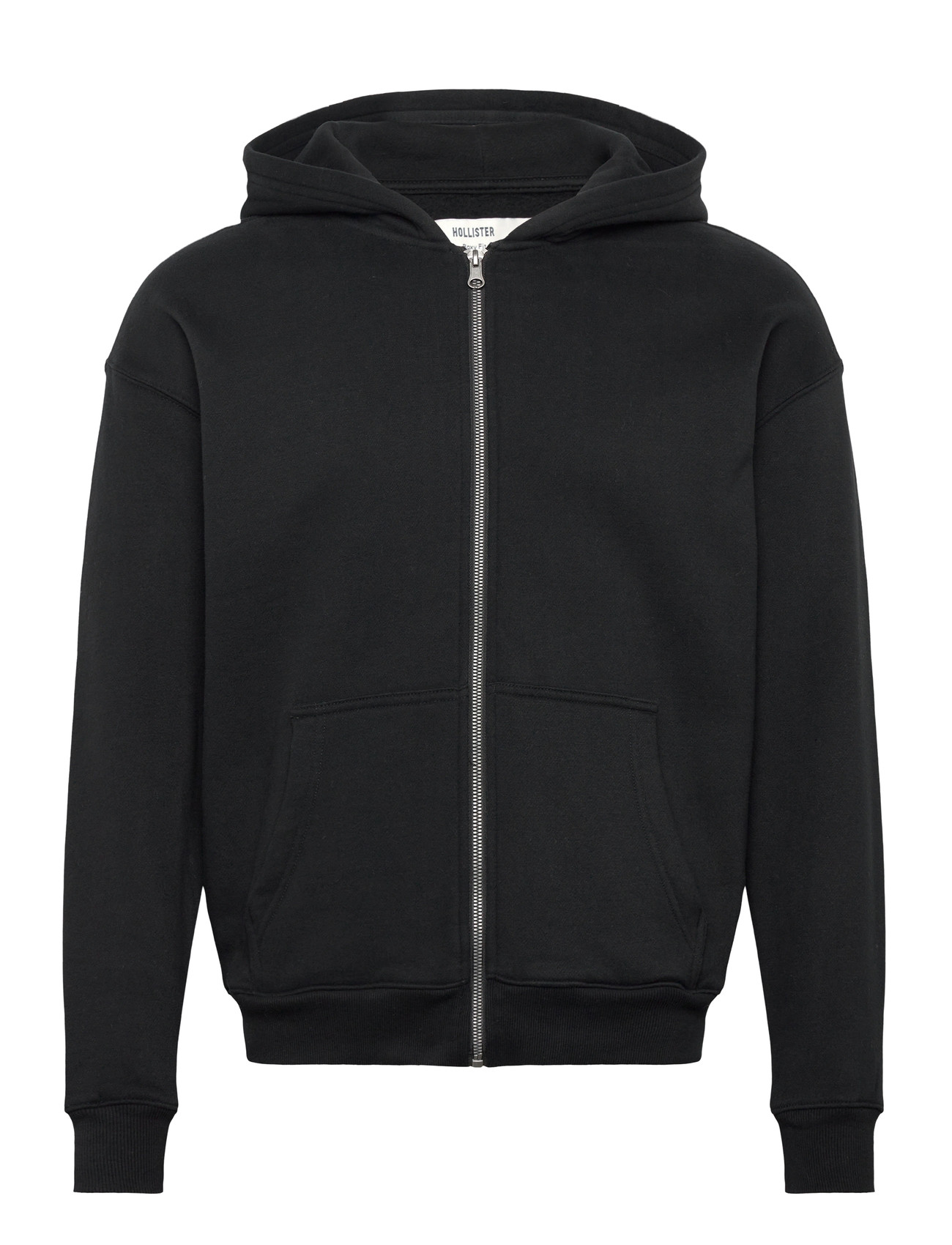 HOLLISTER Boxy Full Zip Schwarz - XL - Herren