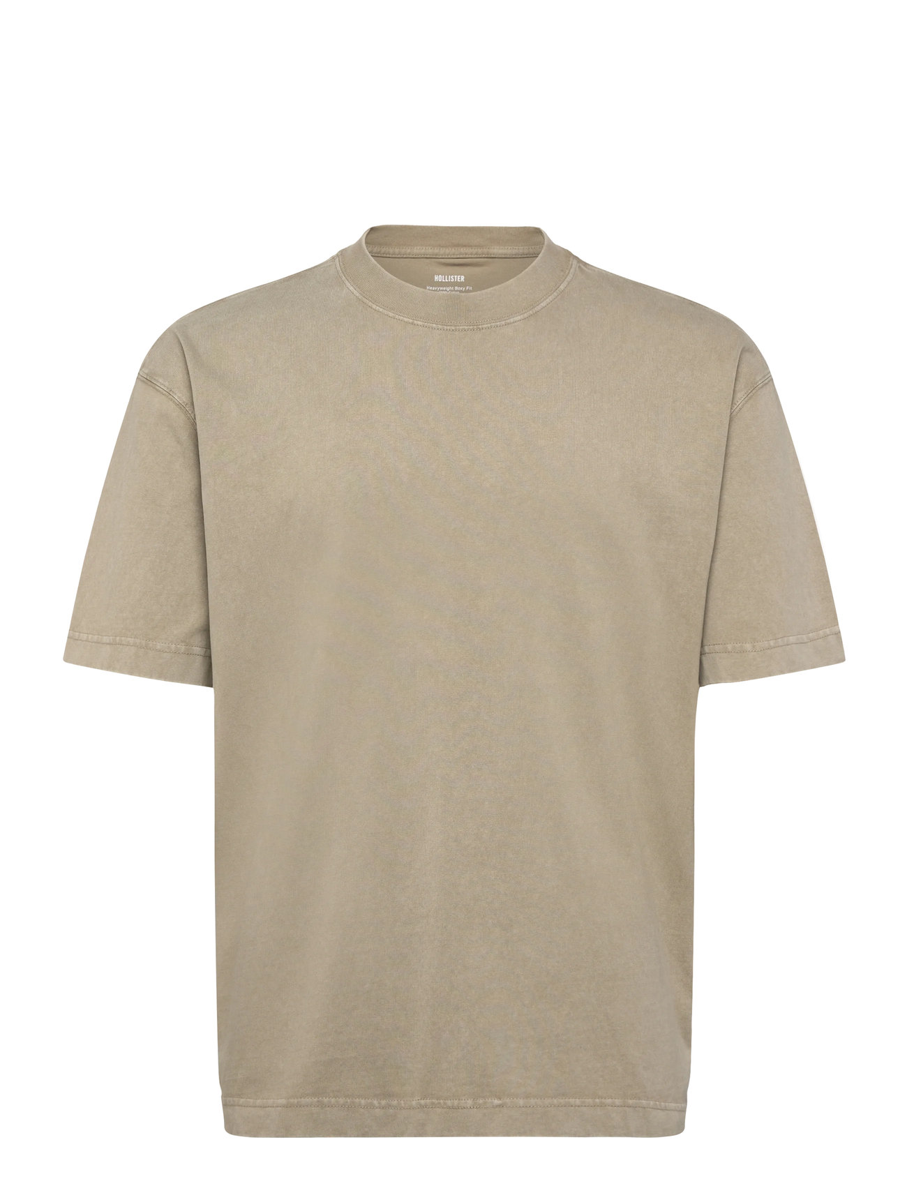 HOLLISTER Heavy Weight Boxy T Shirt Beige - XS - Herren