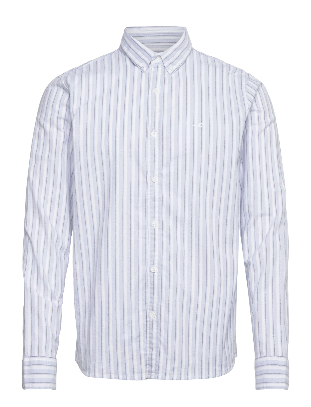 Hollister Hco. Guys Wovens, M, Blue, Shirts > Striped Shirts, Herre