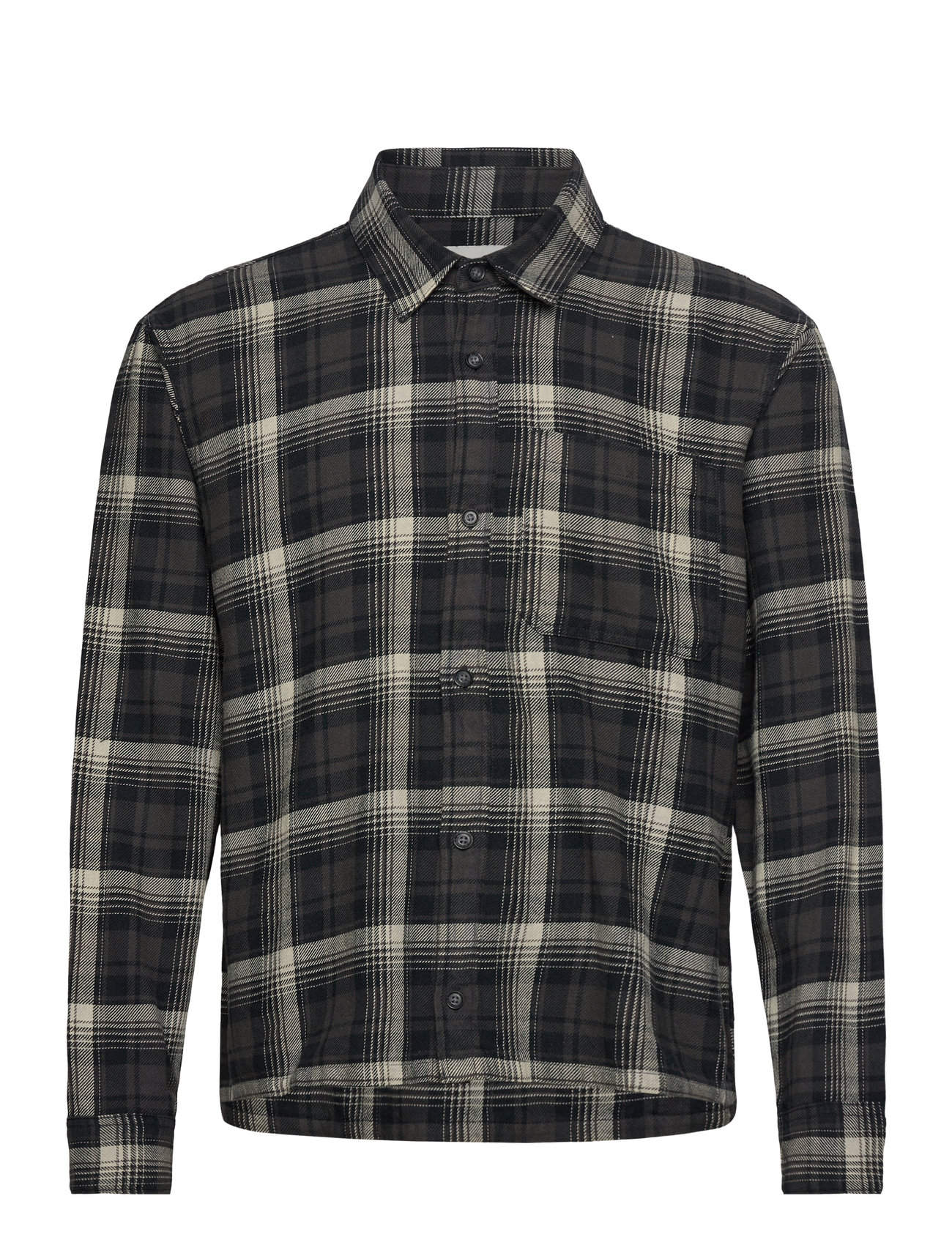 HOLLISTER Lange Ärmel Boxy Flannel Patterned - XL - Herren