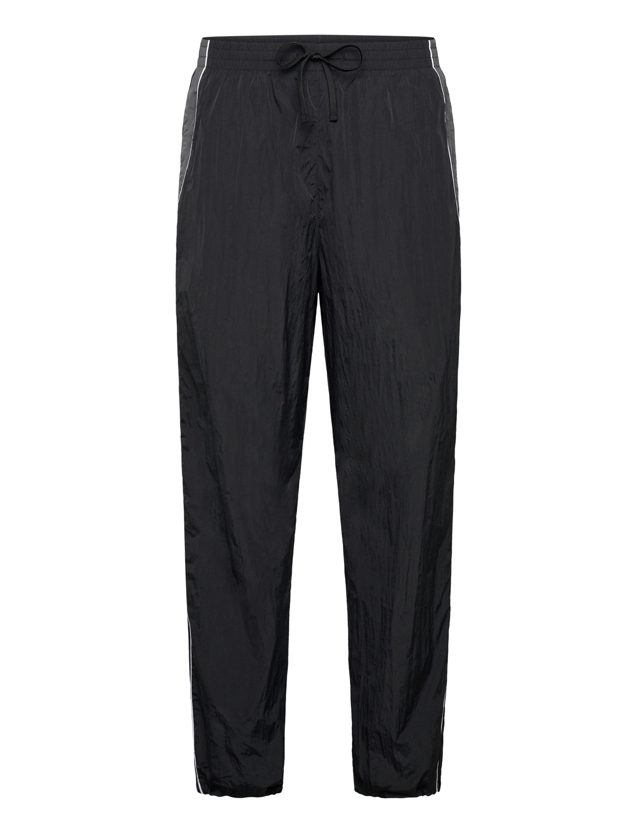HOLLISTER Baggy Track Hose Schwarz - L - Herren