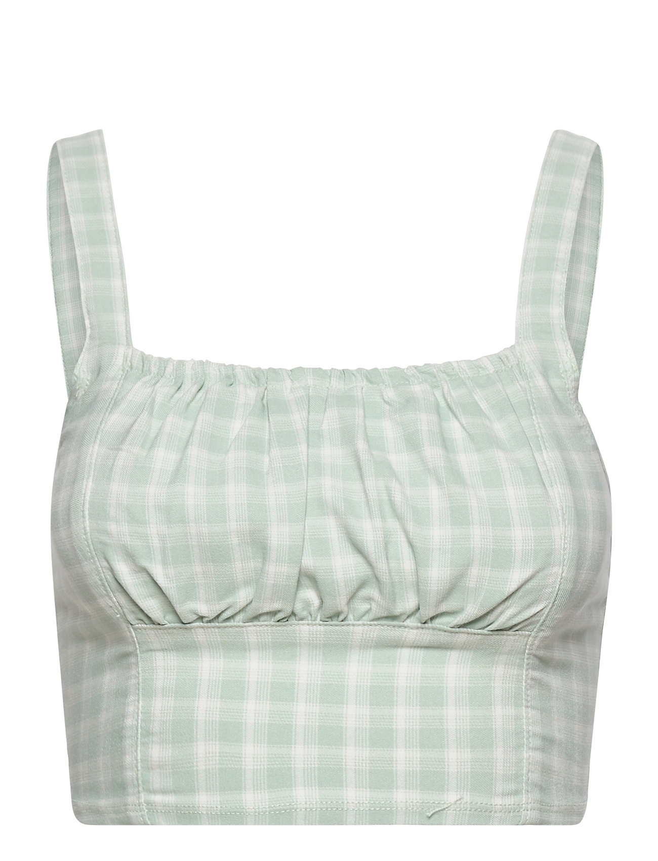 Hco. Girls Wovens Green Hollister