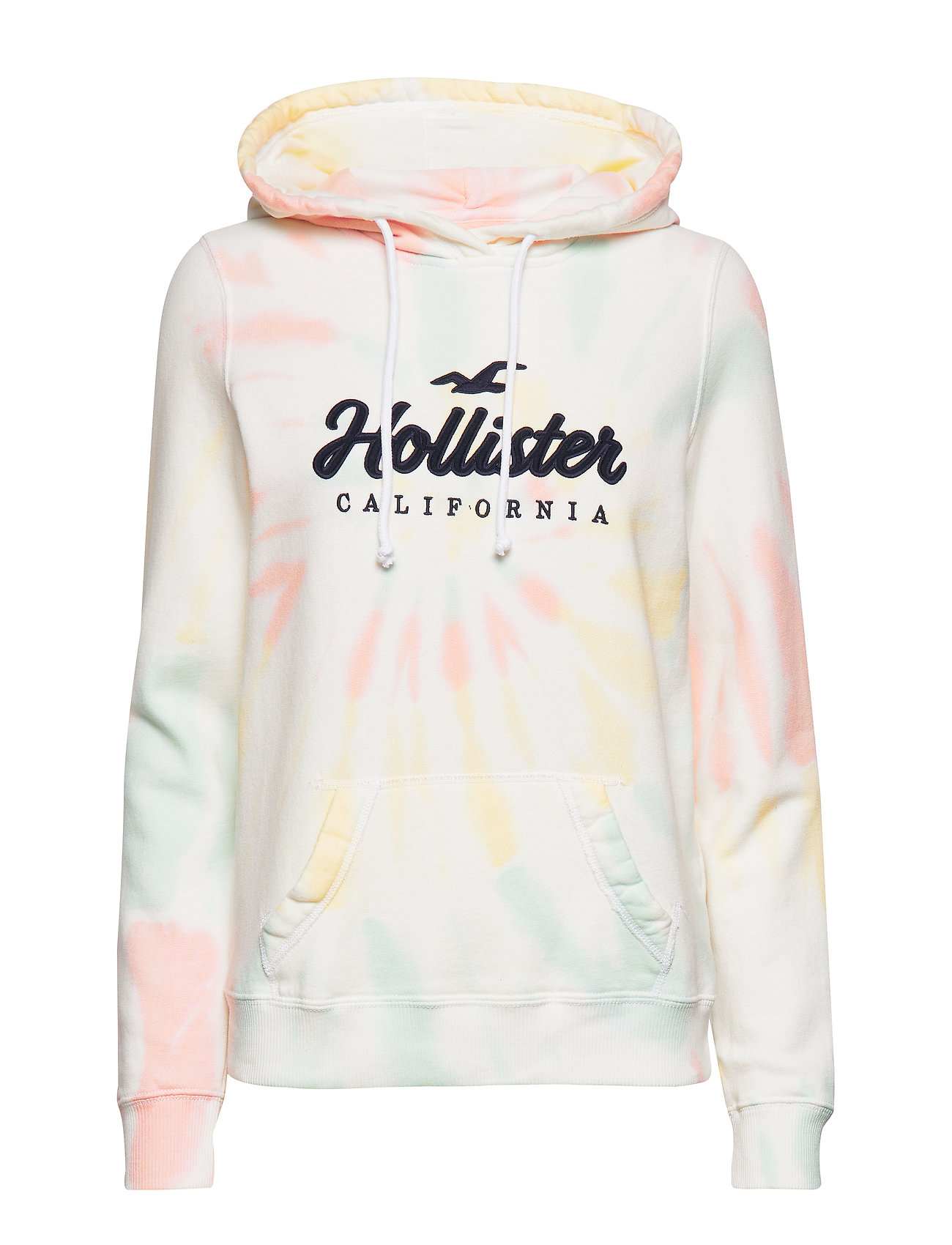 orange hollister hoodie