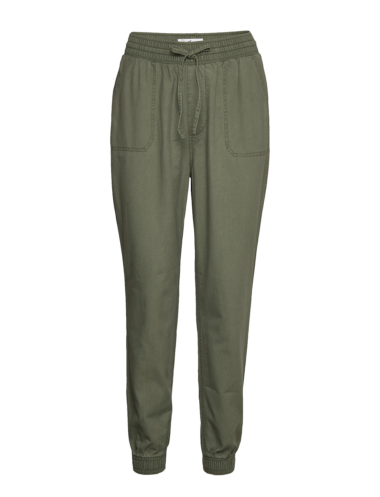 olive cargo joggers