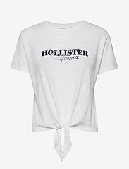 hollister black crop top
