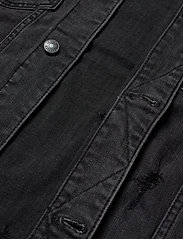 hollister denim jacket black