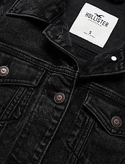 hollister black denim jacket