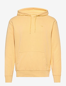 blue and yellow hollister hoodie
