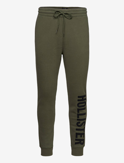 hollister green sweatpants