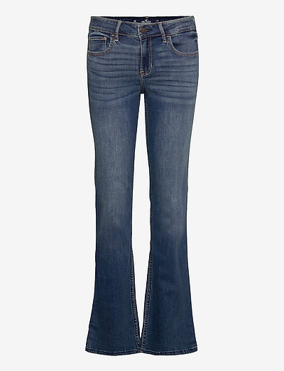 hollister mid rise bootcut jeans