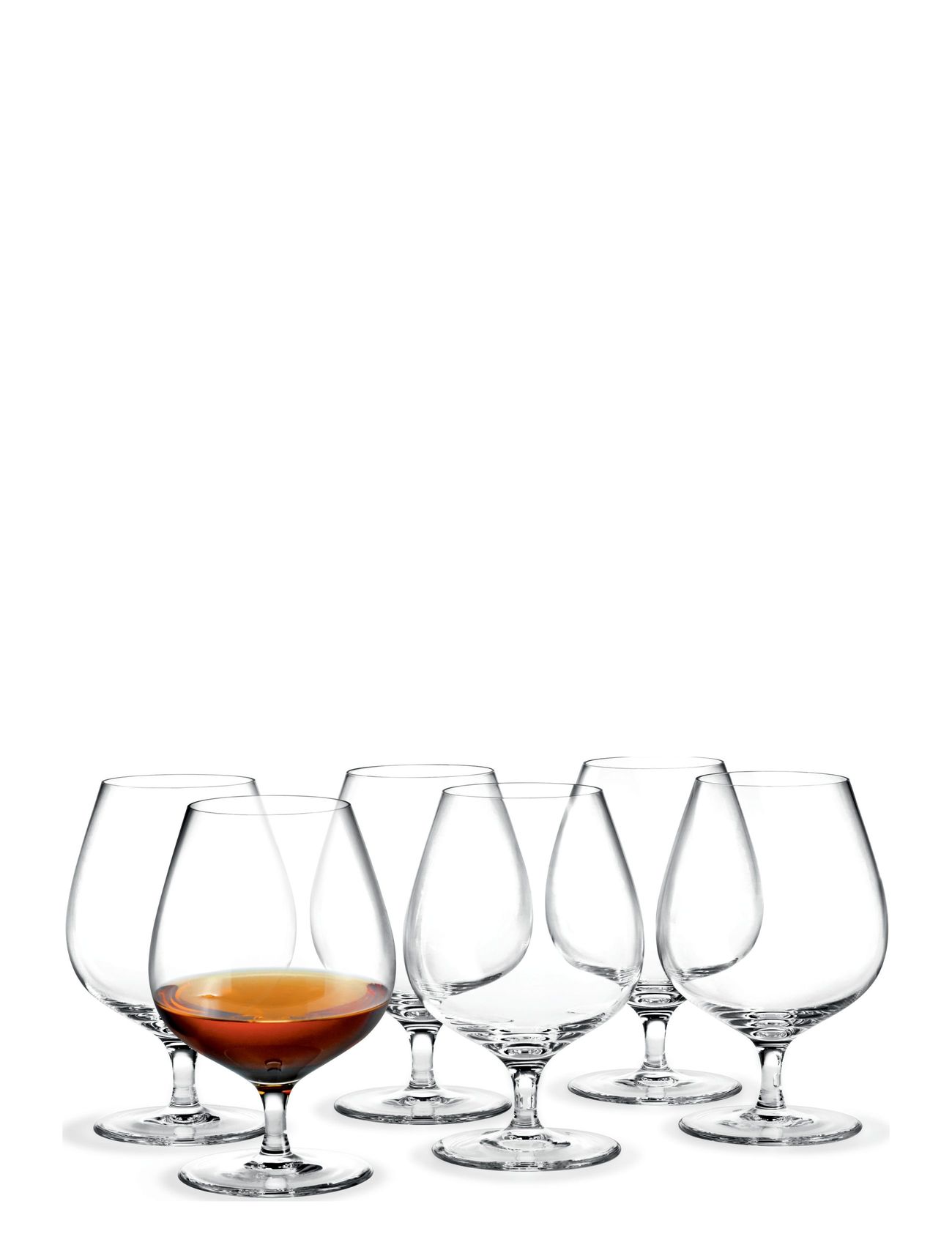 Holmegaard Cabernet Cognacglas 63 Cl 6 Stk. Nude