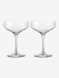 Cabernet Lines Cocktailglass 29 cl 2 stk. - martiniglass & cocktailglass - clear