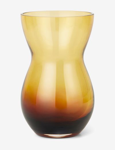 Calabas Duo Vase H21 burgundy/amber - vaser - burgundy/amber
