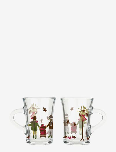 Holmegaard Christmas Julhotdrinkglas 2022 multi 2 st. - glöggmuggar - multi