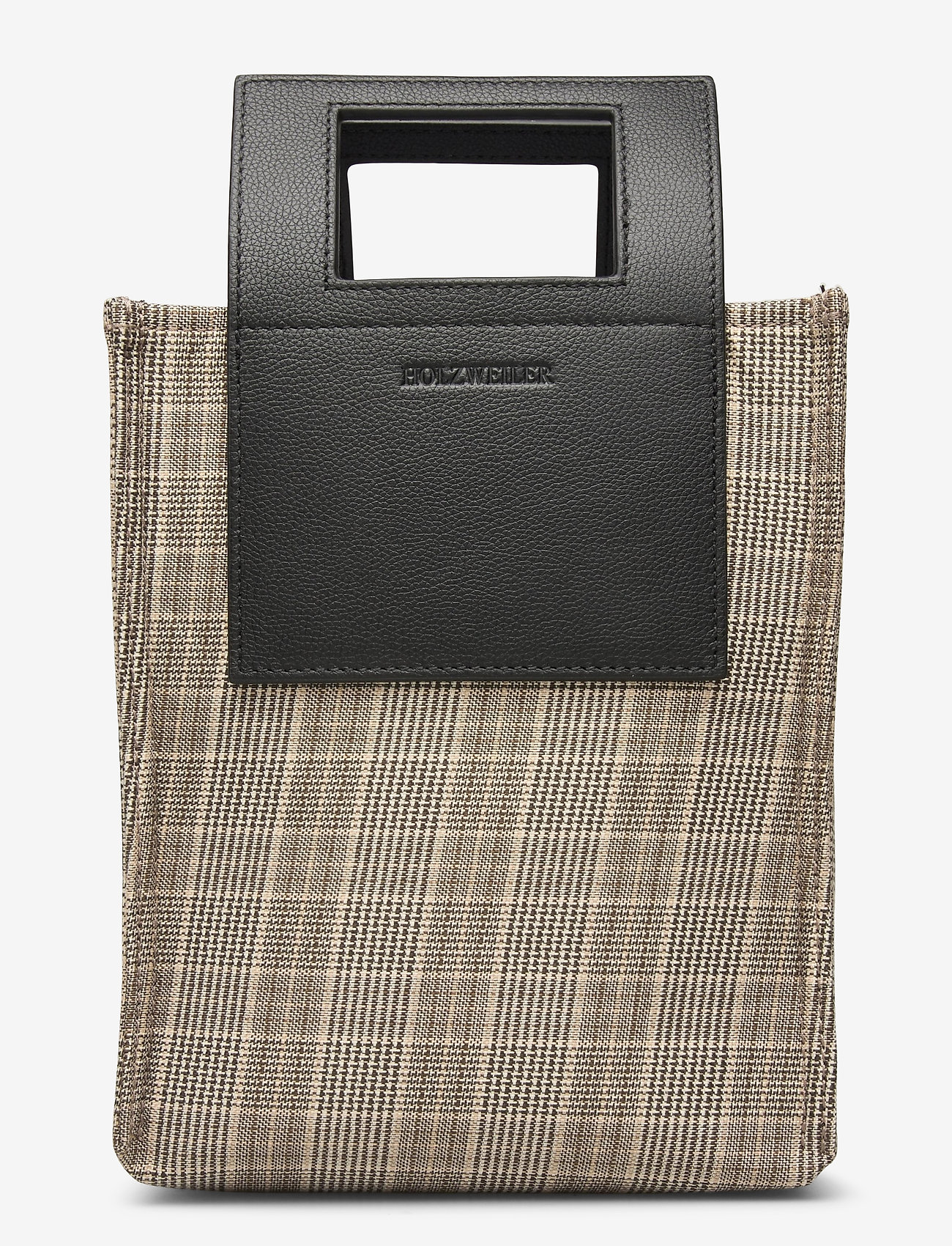 Carry Small Bag (Sand Check) (1125 kr) HOLZWEILER HOLZWEILER VESKE SAND O SIZE