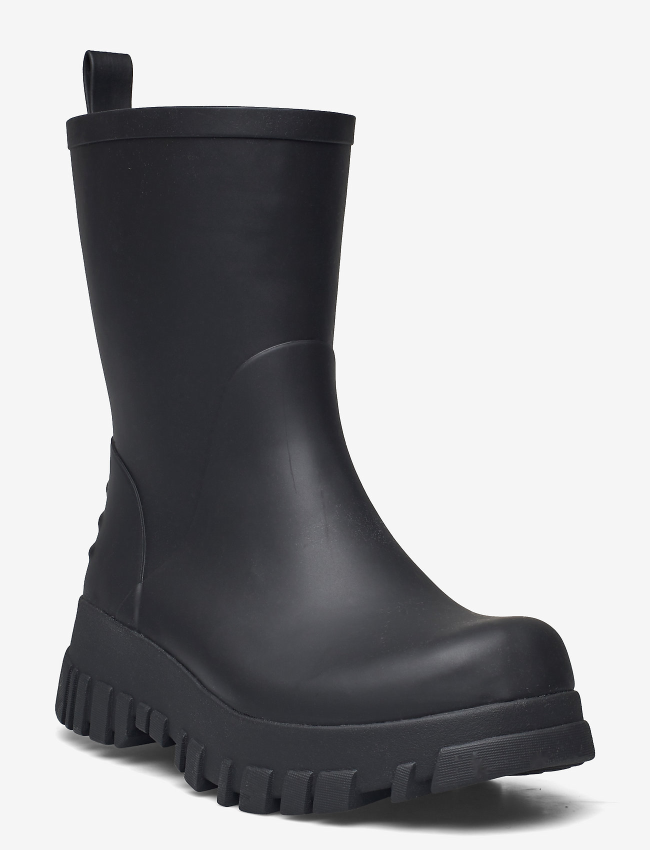 low rubber boots