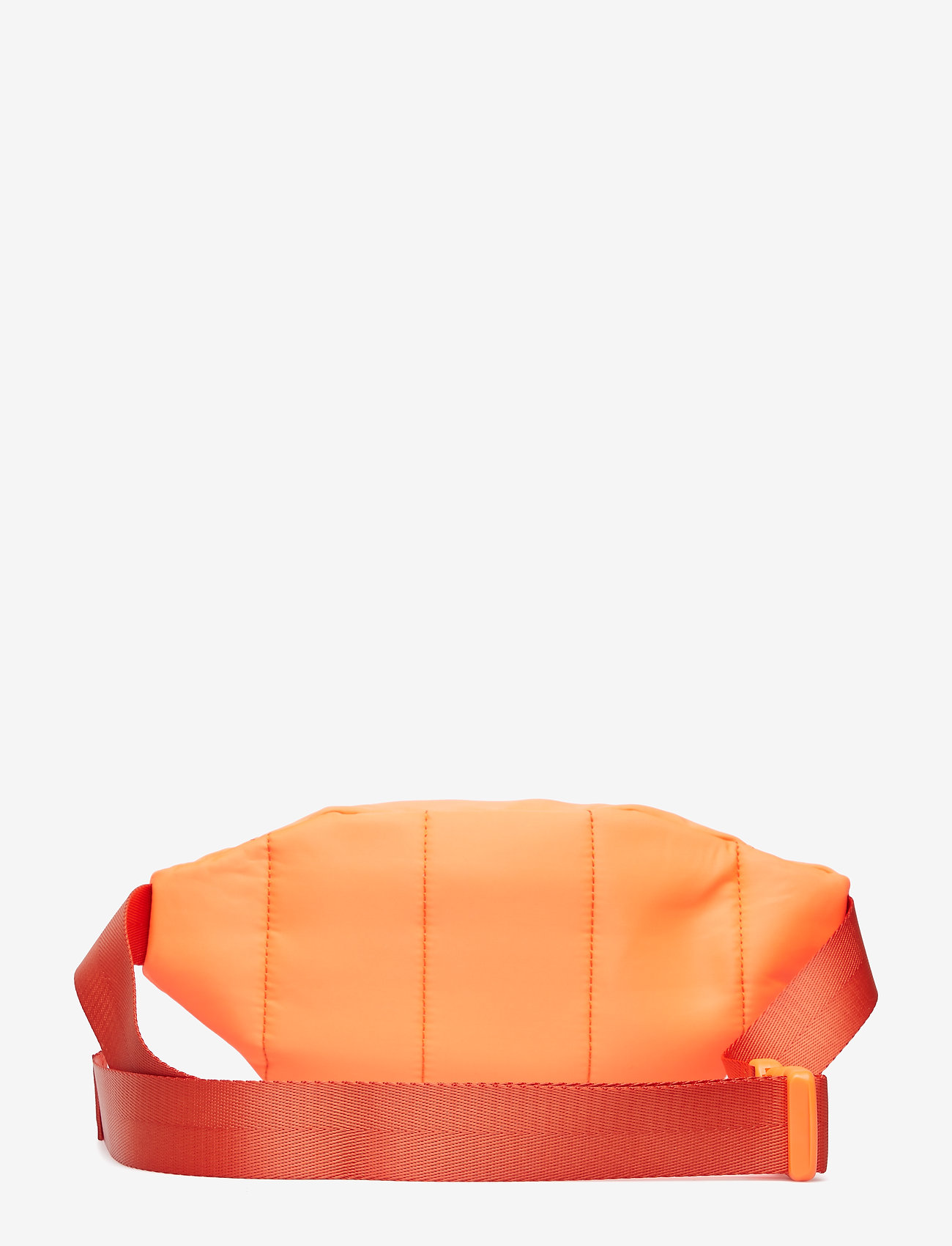 neon orange belt bag