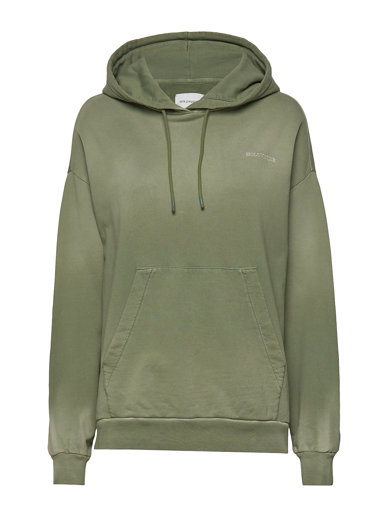 faded green hoodie