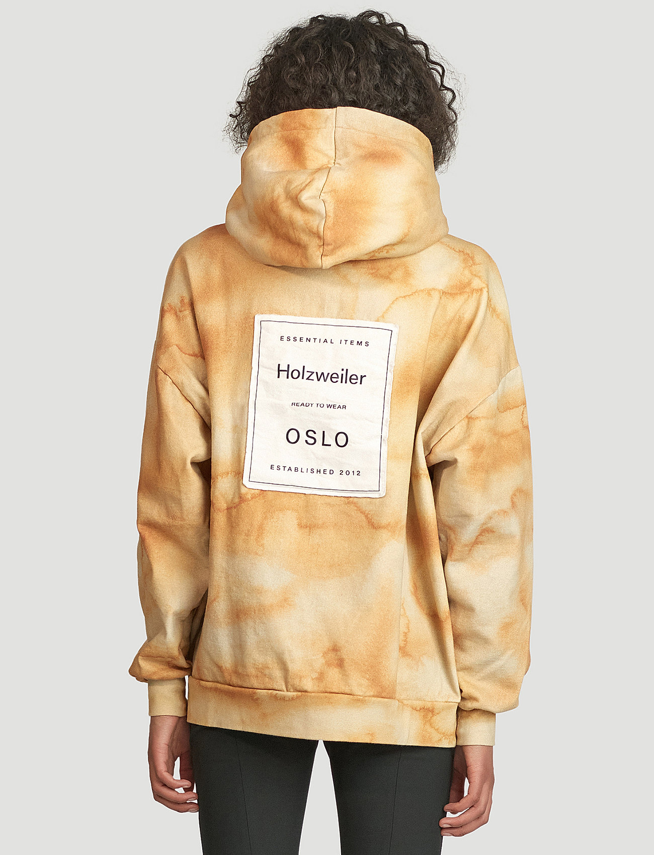 holzweiler hoodie yellow