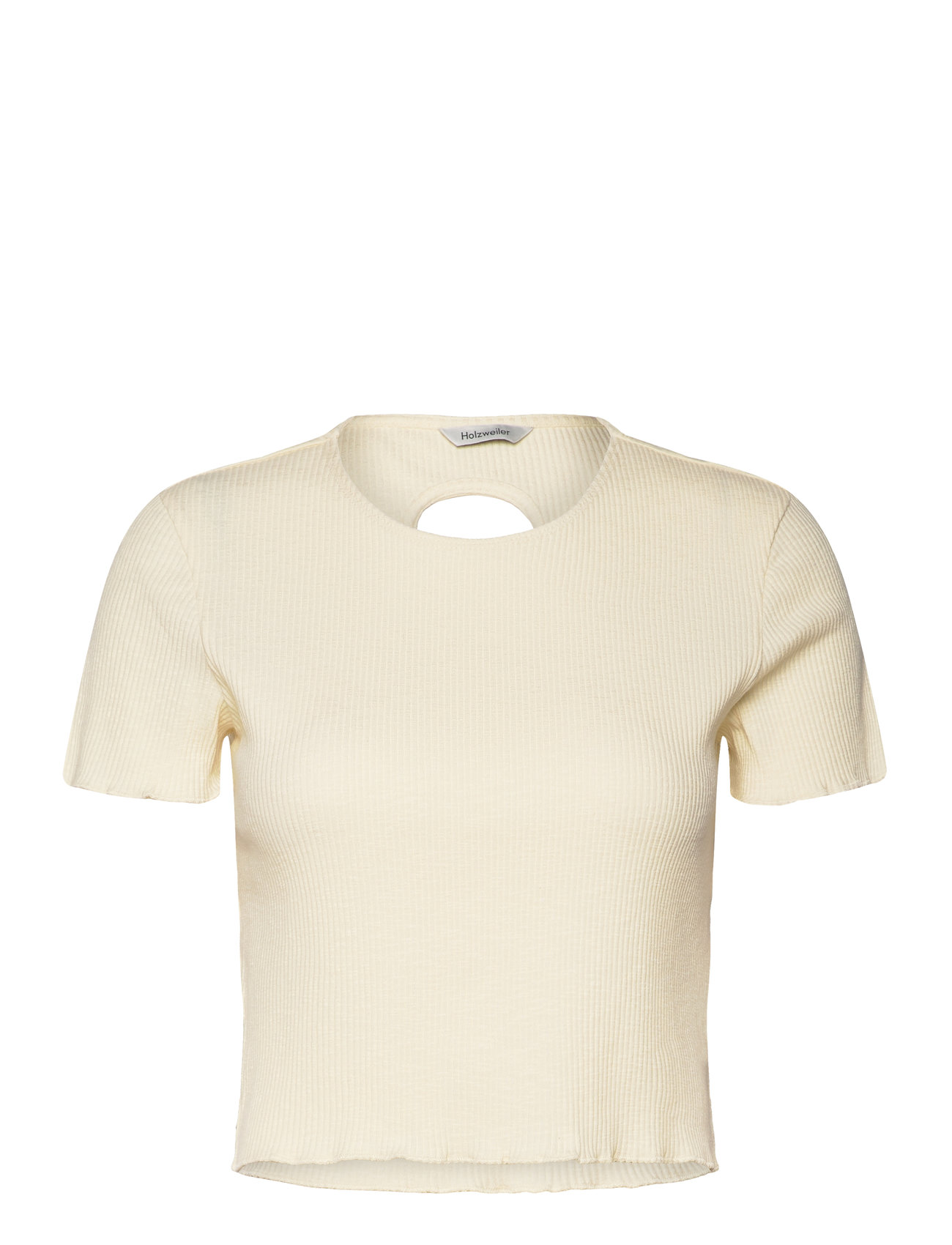 Tree Cropped Tee Yellow HOLZWEILER