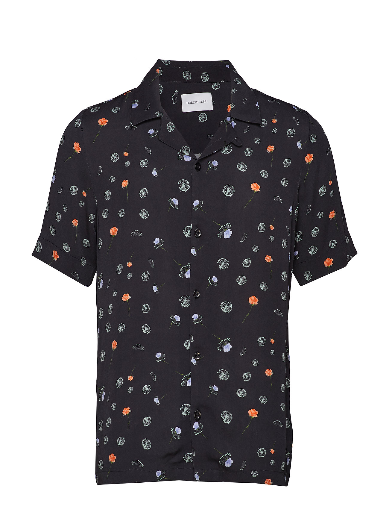 Bo Print Shirt Overhemd Met Korte Mouwen Zwart Holzweiler holzweiler kopen in de aanbieding
