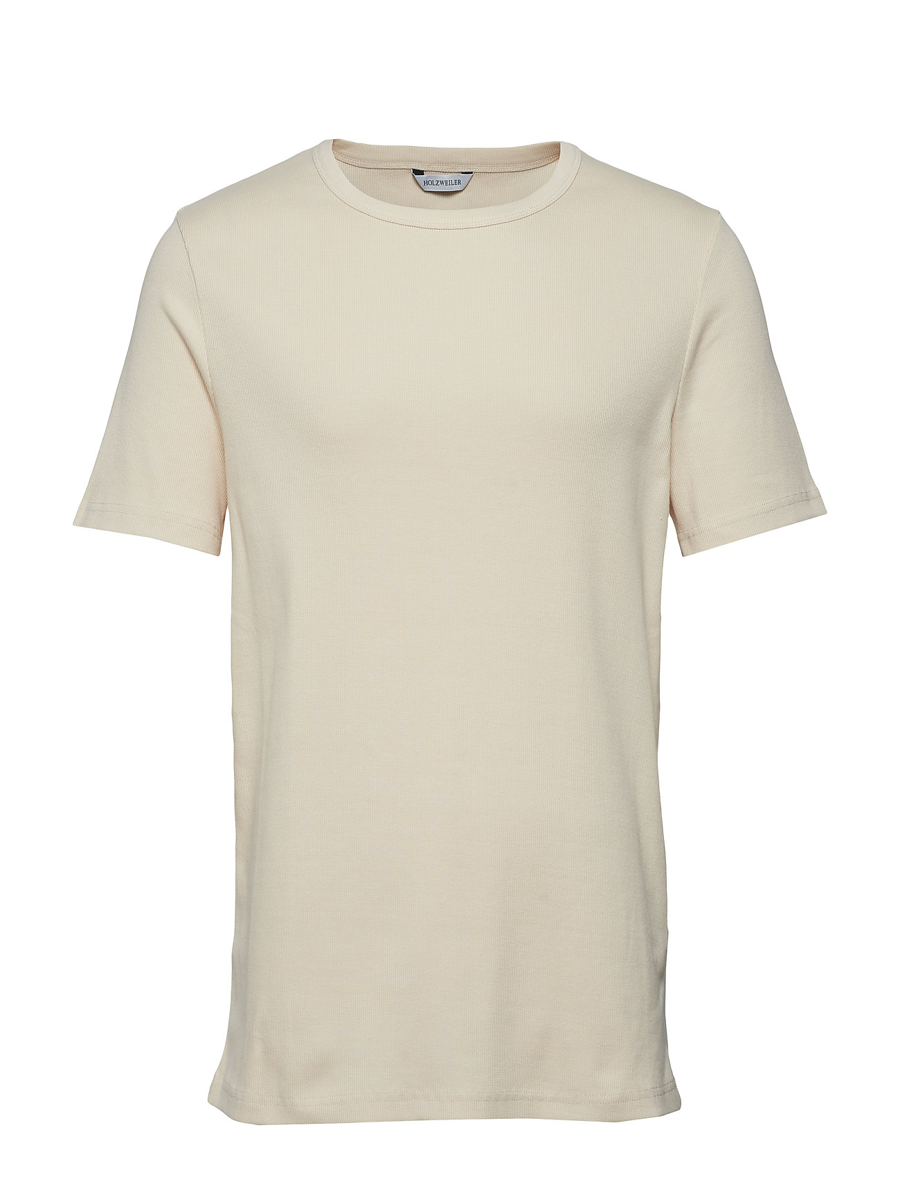 Leon Tee T Shirts Short Sleeved Creme Holzweiler holzweiler kopen in de aanbieding Leon Tee T Shirts Short Sleeved Creme Holzweiler holzweiler kopen in de aanbieding