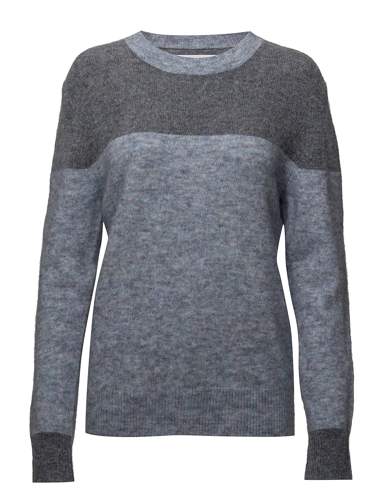 Macaw Knit Gebreide Trui Grijs Holzweiler holzweiler kopen in de aanbieding Macaw Knit Gebreide Trui Grijs Holzweiler holzweiler kopen in de aanbieding