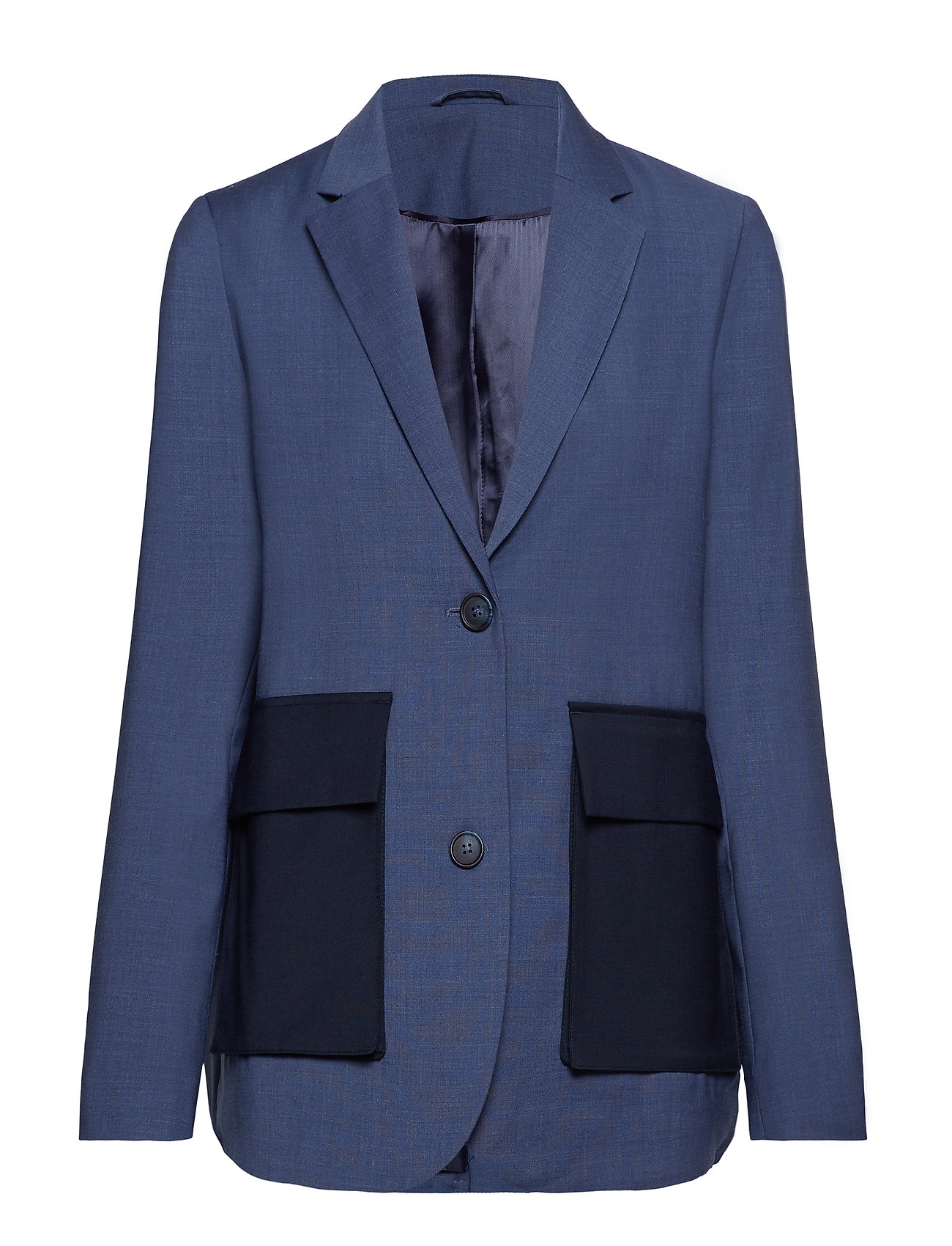 Bowed Blazer Colbert Blauw Holzweiler holzweiler kopen in de aanbieding