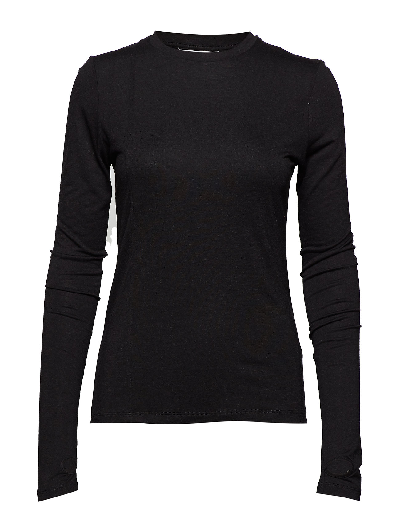 Warped Top T Shirts Tops Long Sleeved Zwart Holzweiler holzweiler kopen in de aanbieding