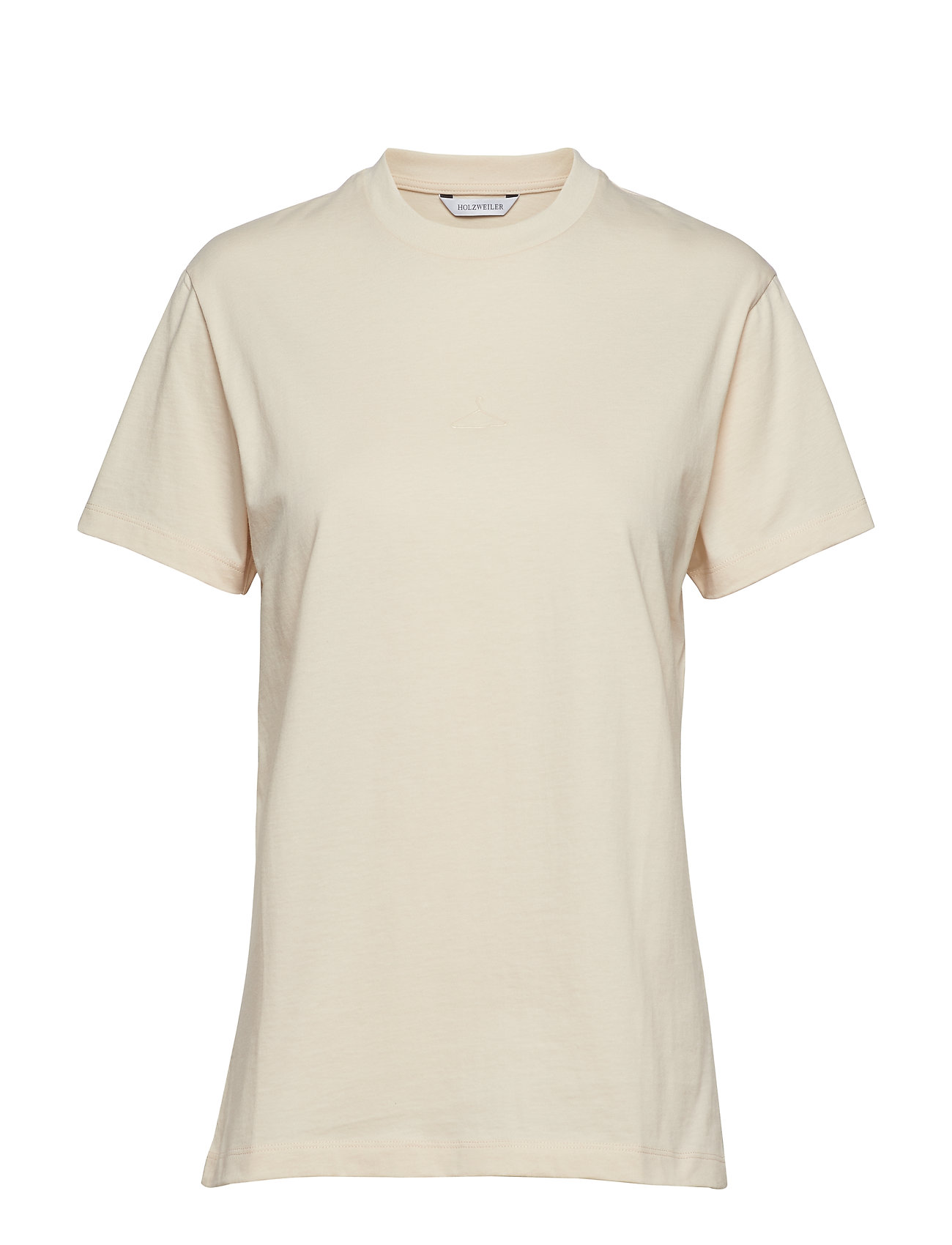 Suzana Tee T Shirts Tops Short Sleeved Creme Holzweiler holzweiler kopen in de aanbieding