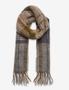 Fresia Check - winter scarves - dublin