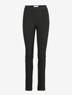 Sira Black Trouser - pantalons slim fit - black