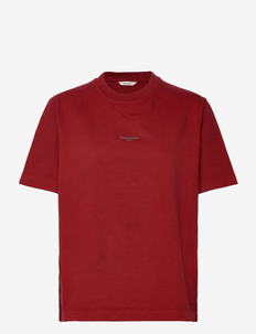 Kjerag Oslo Tee - t-shirts - red