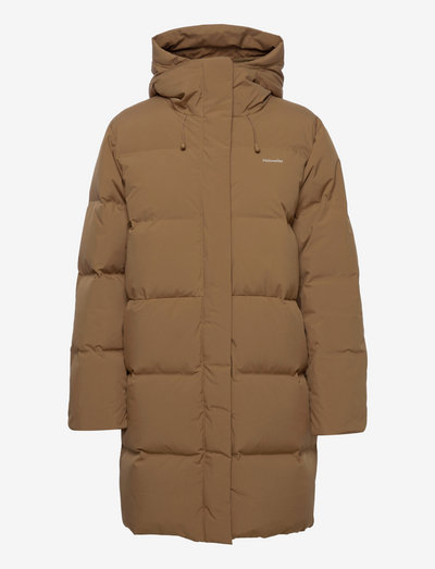 Loen Down Jacket - winter coats - lt. brown