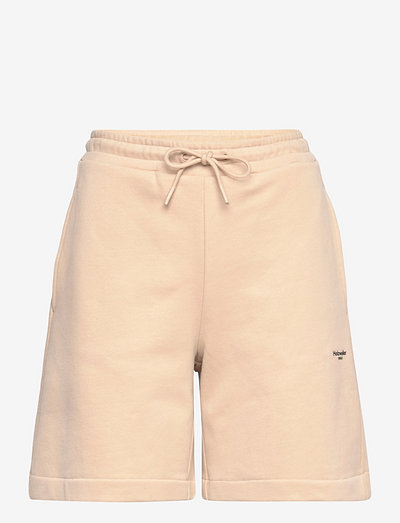 W. Oslo Sweat Shorts 22-02 - casual shorts - beige