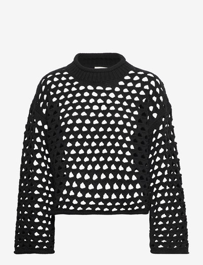 Hilde Knit Sweater - truien - black