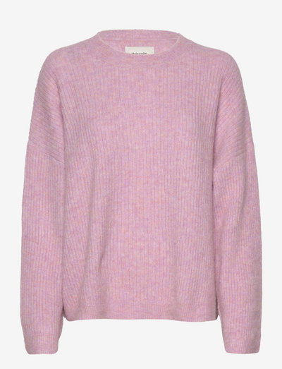 Nora Knit Sweater - gebreide truien - lilac
