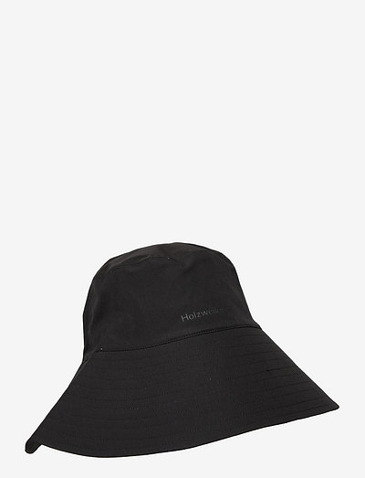 Rajah Rain Bucket Hat - bucket hats - black