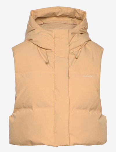 Sula Down Bib - down- & padded jackets - beige