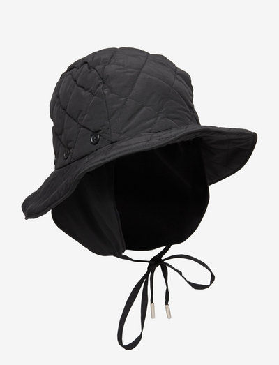 Gilbert Quilted Hat - bucket hats - black