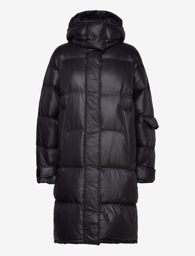 Black down jacket