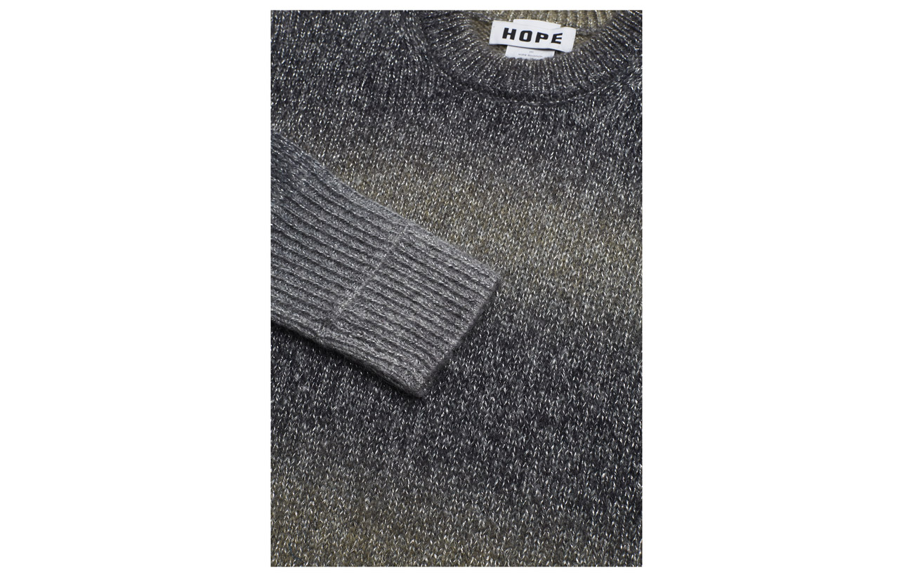 25 Blue Nylon 8 Hope 13 37 Tone Acyrlic Mohair 17 Polyester Laine Sweater nTwwXx1