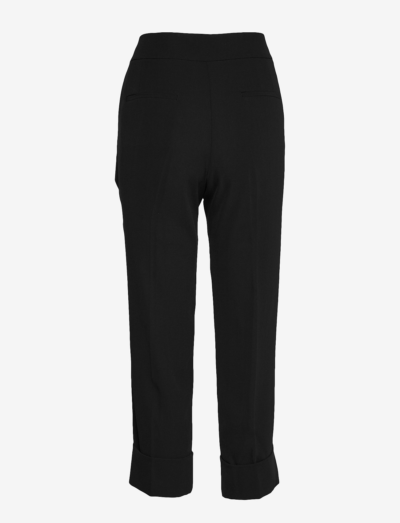 black trousers