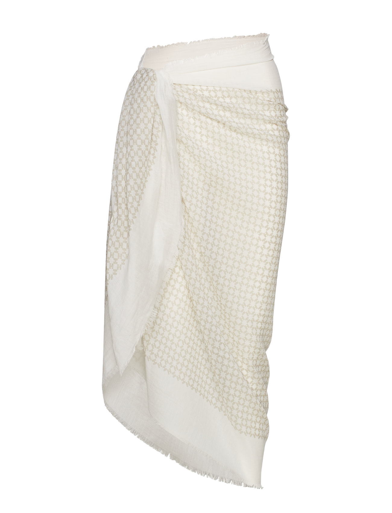 Wrap Sarong Rok Knielengte Wit Hope hope kopen in de aanbieding